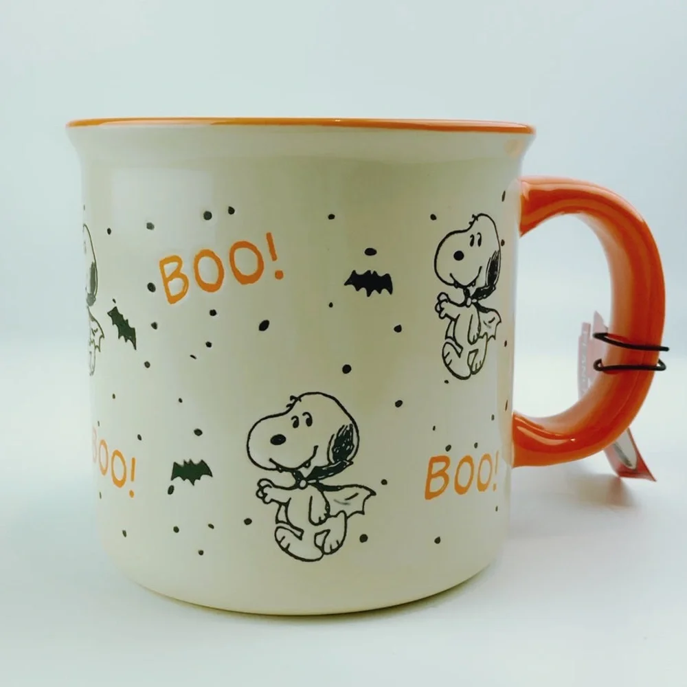 Peanuts Snoopy & Woodstock Vampire 'Boo'‎ Large Mug 21 oz